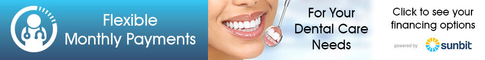 Sunbit: flexible monthly payments for your dental care needs. Click to see your financing options